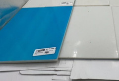 (QTY 2) USA Industrials Polyethylene Plastic Sheet White UHMW BULK-PS-UHMW-66