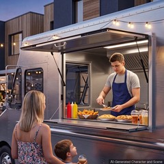 Uimoso 48×36 in Aluminum Alloy Concession Window with Folding Shelf