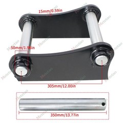 FOR CAT 307/308/309 Excavator Bucket attachment Ears and Pins Diameter 50mm