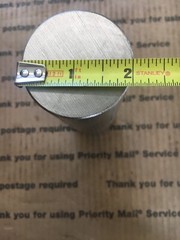 2″ Steel Round Bar Stock Blacksmith Lathe 2.00 Machining 1045 6″ Long Pins