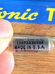 One Sprague Vitamin Q .022uF 200v NOS PIO 196P Tested Audio Guitar Tone Tube Cap