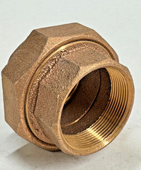 2″ 125 lb. Brass Union Female NPT (FIP) Both Ends