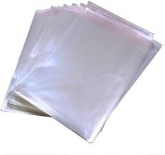 50 Pcs 12×16 Inch Self Seal Clear Cellophane Bags for Packaging Clothing T-Shirt