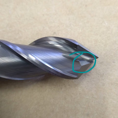 HANITA CARB END MILL CHAMFER 99-61715CEM 3/4″, 3 FLUTE, 4″ OAL, ITEM E