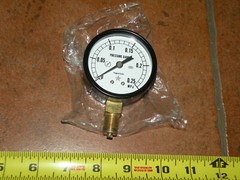 (1) Migishita Seiki Pressure Gauge AT 1/4 60 X 0.25 MPa 28538