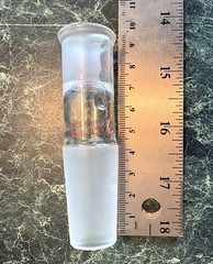 Kontes 19/22 female to 24/40 male ground glass adapter for chemistry distilling