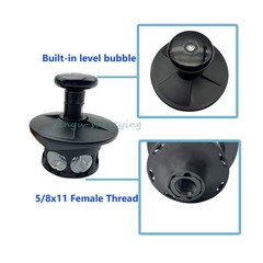 New 360 Degree Reflector Prism & 10CM Height Adapter For Trimble Total Station