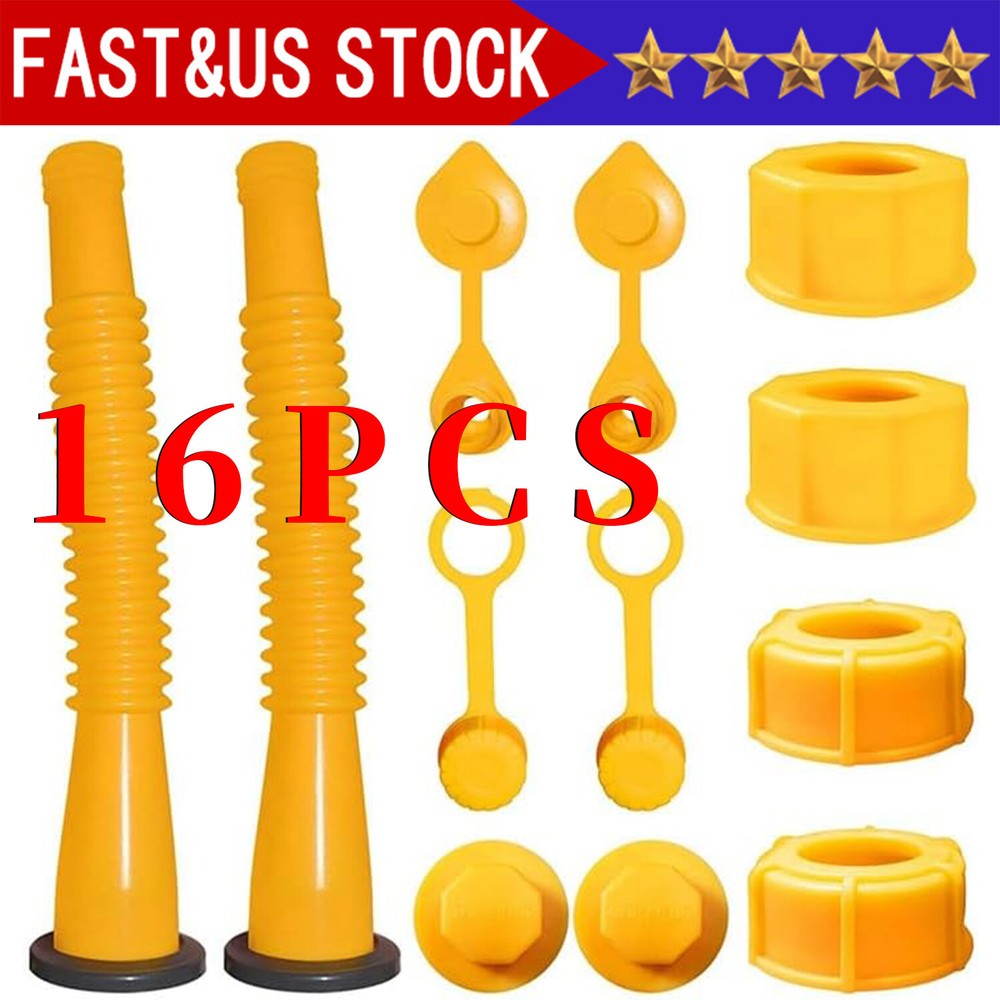 2 SETS Replacement Gas Can Spout FIT Blitz Midwest Scepter Briggs & Stratton US