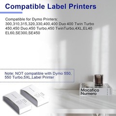 10 Rolls 30374 Non-Adhesive Appointment Business 300 Card for LW 2” x 3 1/2”
