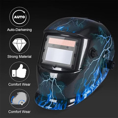 True Color Solar Auto Darkening Welding Helmet Arc Tig Mig Grinding Hood