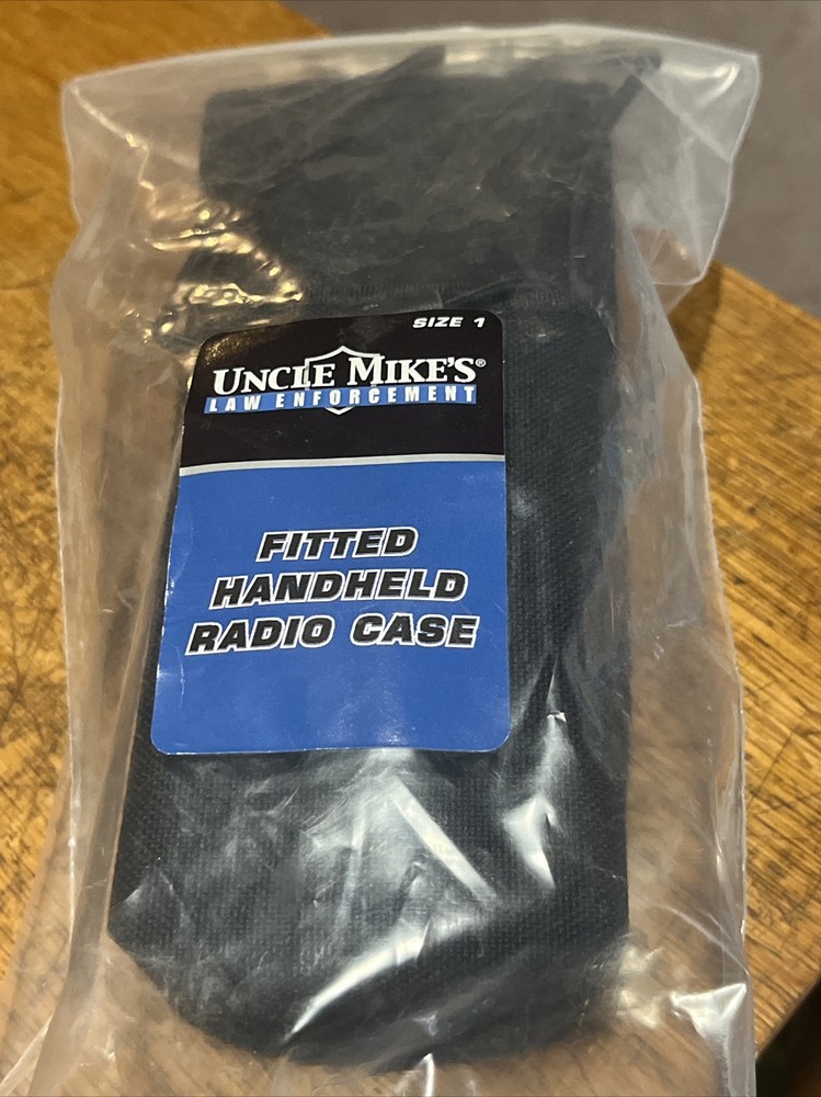 UNCLE MIKE’S LAW ENFORCEMENT #8880-1 KODRA UNIVERSAL RADIO CASE Fitted Size 1