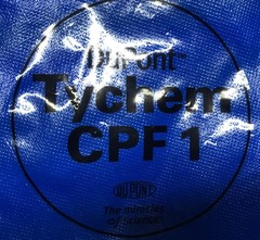 DUPONT TYCHEM CPF 1 COVERALL SUIT 4XL BLUE 4x XXXXL du pont