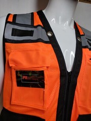 Surveyor Two Tone Safety Vest ANSI/ ISEA 107-2015 Approved (Small to 5XL)