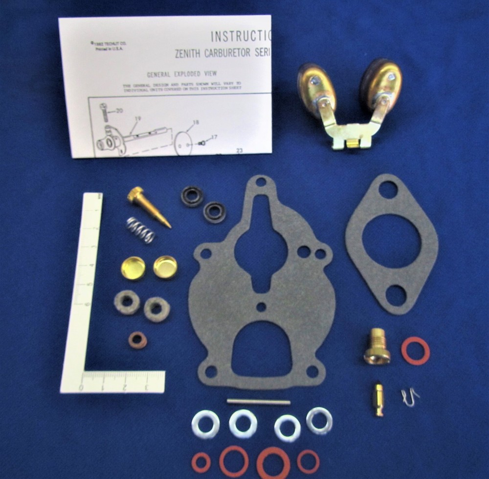 Zenith Carburetor Kit Fits series 61,62,67,68,161,267 With Float
