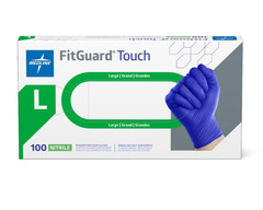 FitGuard Touch Powder Free Nitrile Gloves LARGE