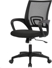 BestOffice Ergonomic Office Chair, Lumbar Support, Adjustable Height with Armres