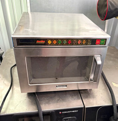 Panasonic Commercial Countertop Microwave Oven, Stainless Steel