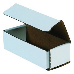 50 pieces 14″ x 4″ x 2″ White Corrugated Mailers Tuck Flap Boxes, Free Shipping