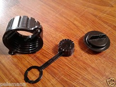 GOTT Gas Can Replacement Parts Kit SCREW CAP COLLAR,STOPPER,VENT Rubbermaid NEW
