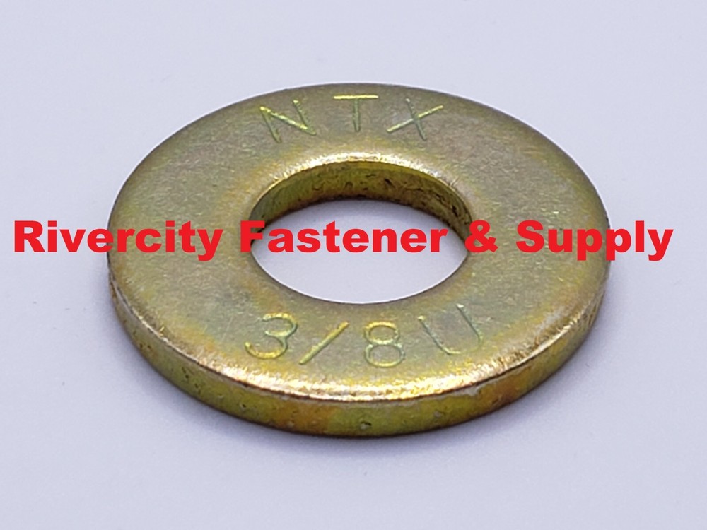 3/8″ Extra Thick Heavy Duty Grade 8 USS Flat Washers 3/8 inch washer 3/8 x 1″