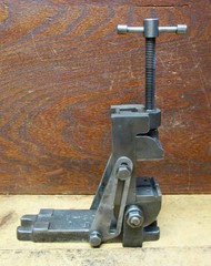 Small Vintage Palmgren No. X1 Tilting Machinist Drill Press Vise USA Tool