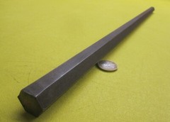 4140 Alloy Steel Hex Rod 3/4″ Hex x 2 Foot Length