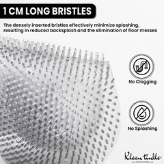 3 pcs Clear Urinal Mats Odor Freshener for Mens Bathroom Urinal Mats Deodorizer