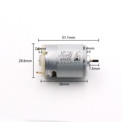 380 High-Speed Motor 3.6V Electric Screwdriver Motor 13000 – 21000RPM