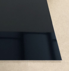 .050″ Black Painted Aluminum Sheet Plate (1.25mm) – VARIOUS SIZES