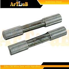 Set of 3pcs Cattle Dehorning Twisted Wire OB Tool Cutting Hand-Saw Wire 23in