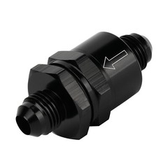 Aluminium 6 An To An6 Flare Inline Non Return One Way Check Valve