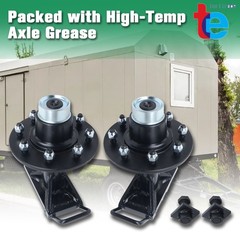 Bolt-On Spindle Kit Shipping Container Wheels with Handle 8×6.5 Lug
