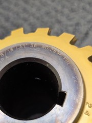 J46449 53851 High-Speed Steel Involute Gear Hob Cutter 1-1/4″ ID x 3-3/4″ Width