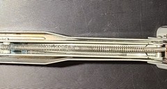 Vintage Swingline 444 Dark/Light Grey Stapler Metal Made in USA Mid Centrury