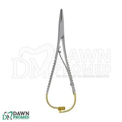 TC Tip Mathieu Ligature Elastic Placing Plier 5.5″ Orthodontic Inst German Grade