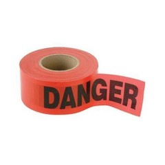 CH Hanson 16003, Barricade Tape-DANGER 1000’x3″x2Mil Red