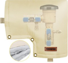 Heavy-Duty Waterproof Backflow Insulation Cover – 13″ x 12″ Size for All Seasons