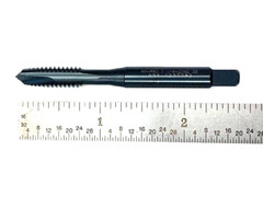1/4-20 Class 3B 2 Flute Spiral Point Plug Tap Black Hypro-7 Tap OSG 2880601