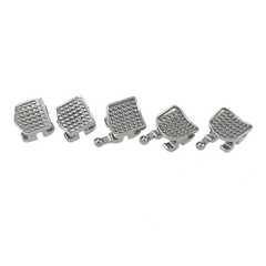 Dental Orthodontic Brackets Metal Roth MBT 018 022 345 Hook Mini Braces MIM Twin