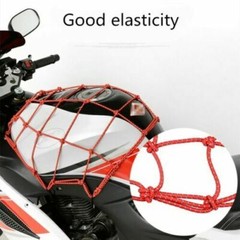 15″X15″ Small Elastic Cargo Bungee Net with 6 Hooks for Bike Bicycle Motorcycle
