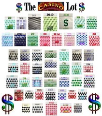 100 PACK BLUE LUCKY 777s 1515 Apple Zip Baggies 1.5×1.5″ Mini POLYBAGS