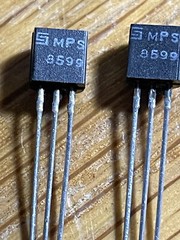 A lot of 2, 10, 25, 50 FAIRCHILD MPS8599 , NPN silicone transistor