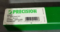Precision 209CO1 HD Taper Shank Drill 5RG4842390