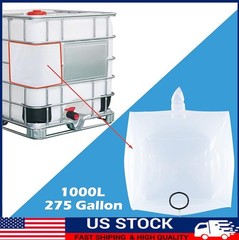 IBC Tote Cove 275 Gallon IBC Water Storage Barrel Liner Bags1000 Liter Rain Ba