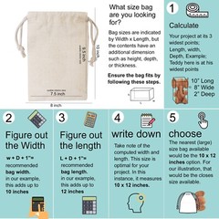 Biglotbags – 12 x 20 Inches Premium Canvas Cotton Double Drawstring Muslin Bags