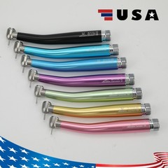 7 Color NSK PANA MAX Style Dental High Speed Handpiece Turbine Push Button 2Hole