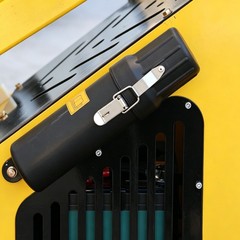 Mini Skid Steer Loader 13.5HP Runtong Engine Compact Stand On Loader Bucket EPA