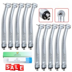 Dental High Speed Handpiece (LED E-generator) Push Button Type 4 holes For NSK