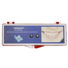 Ormaer 3M Dental Orthodontic Ceramic Brackets Roth MBT 022 Slot 3 4 5 Hooks Mesh