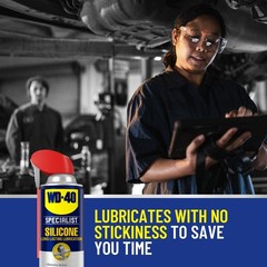 WD-40® Specialist® Water Resistant Silicone Lubricant,11 oz FREE & FAST SHIPPING